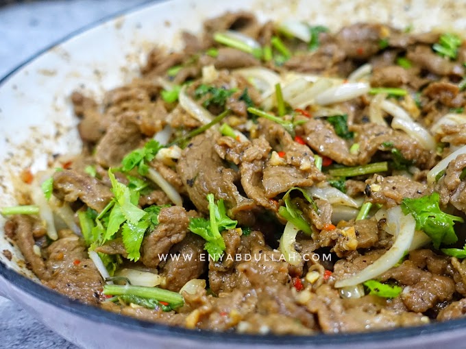 Daging Goreng Ala Thai Yang Sedap