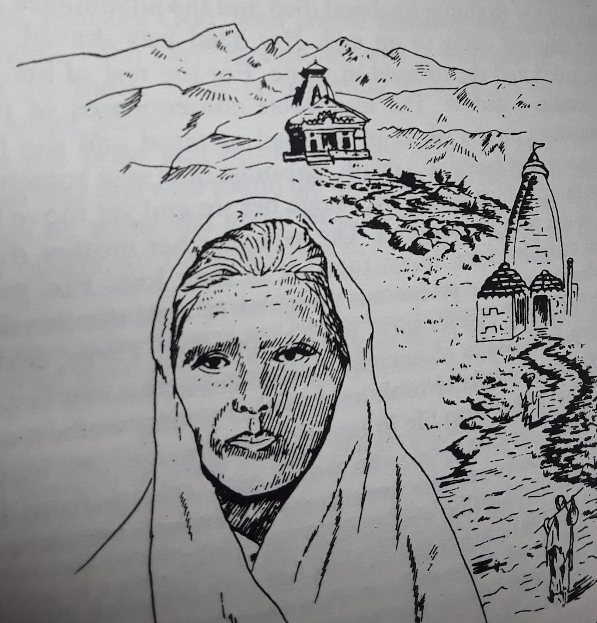 pic. is taken from the book Nepal and Gospel of God.