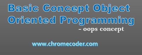 Basic Concept  of Object Oriented Programming Language - oops concept
