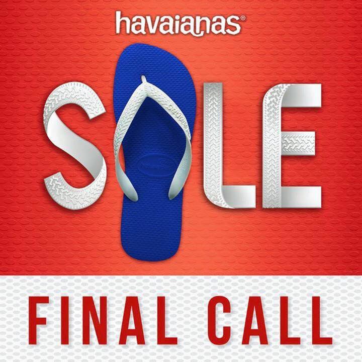 Havaianas Final Call Sale January 2015