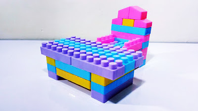 DIY - How to Build Table and Chair from LEGO Blocks