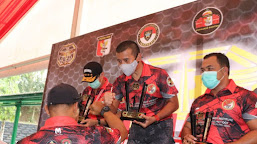 Kapolda Banten Raih Juara Kesatu Tembak Pistol VVIP Baladika Open Championship 2020 HPR 300 M