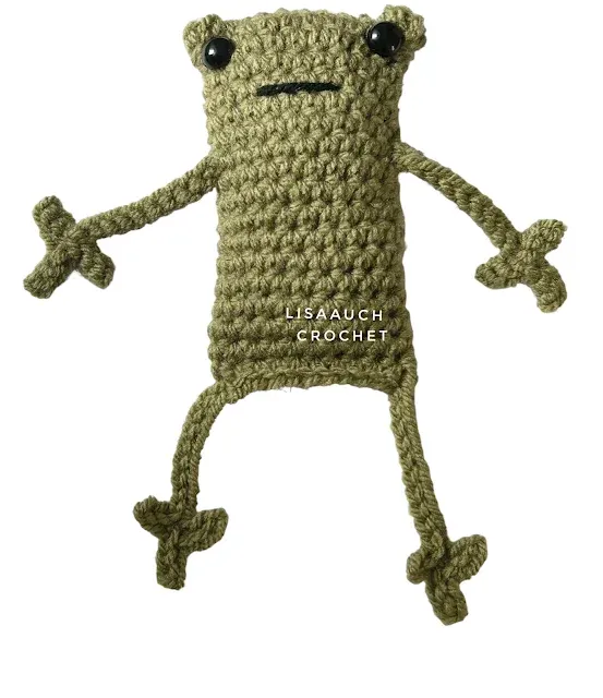 Leggy Frog Crochet Pattern FREE