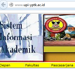 Cara Mencetak Kartu Ujian Mid Semester UPI "YPTK" Padang