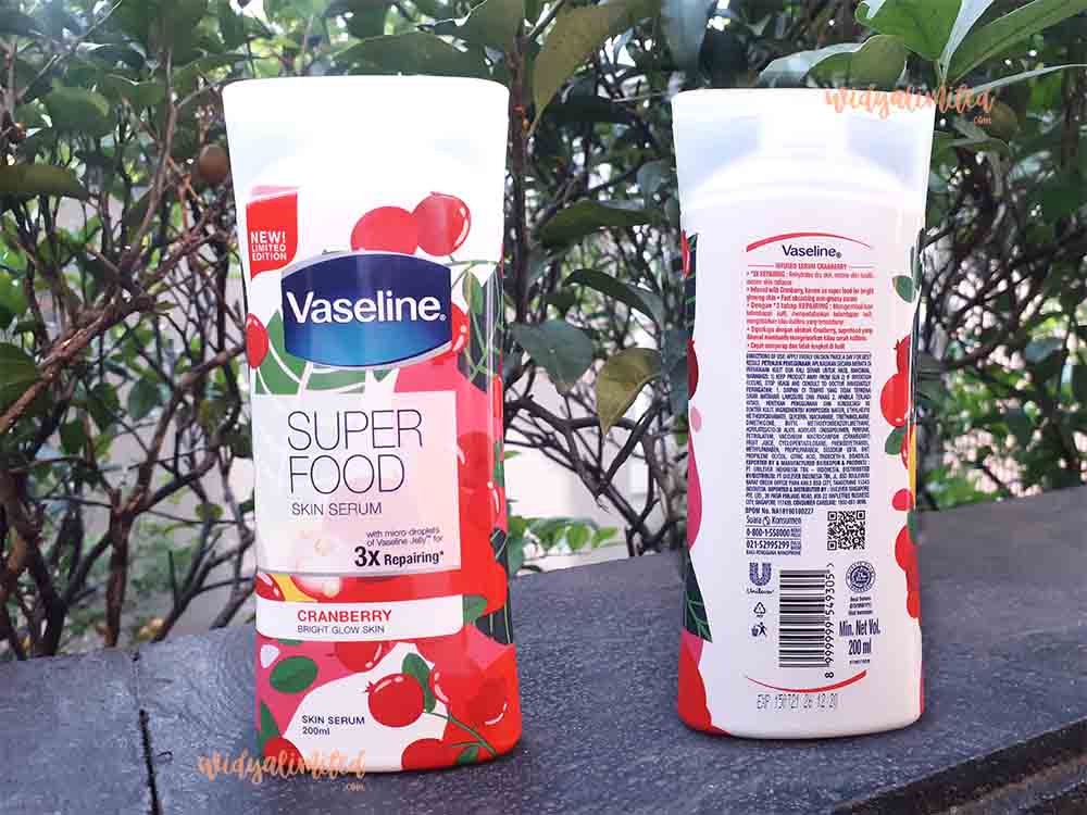 Body Lotion Anti Lengket Vaseline Superfood Skin Serum 