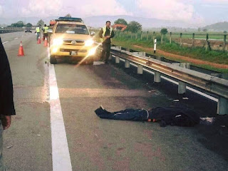 Kemalangan maut pagi tadi di Bke Highway