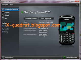 Download and Installation Blackberry Desktop Manager v7.1.0 B42