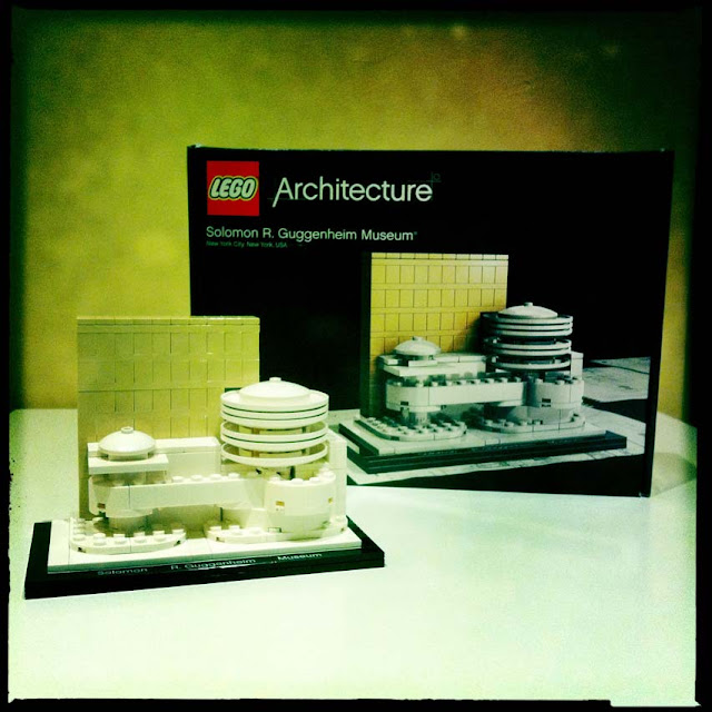 Green Pear Diaries - Lego architecture Guggenheim Museum