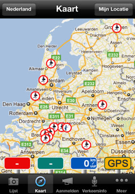 Traffic controls in The Netherlands -> Flitsers.mobi iPA Version 2.1