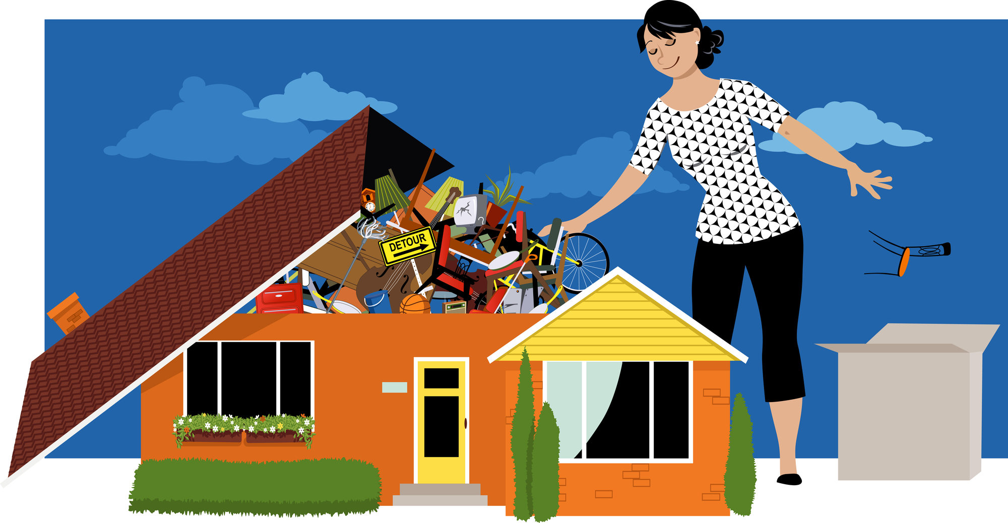 How to recognize the symptoms of hoarding