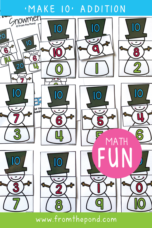 Winter Math Games For First Grade