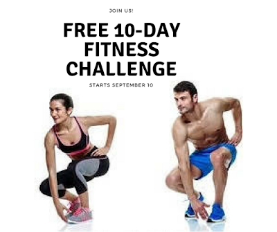 Join in on a 10 day free fitness challenge with Janet Smith BeBlessed Health and Fitness.