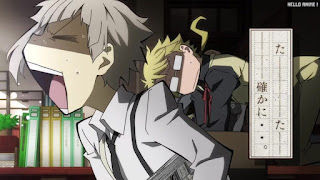 文スト 1期2話 中島敦 Atsushi 文豪ストレイドッグス アニメ Bungo Stray Dogs Episode 2