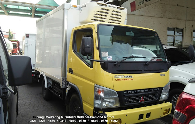 mitsubishi truk engkel box pendingin 2018