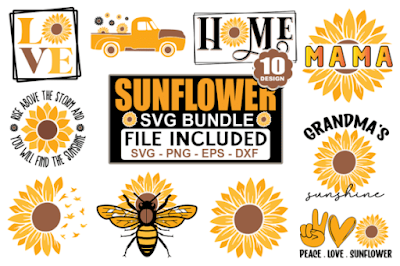 Sunflower Svg Bundle Free