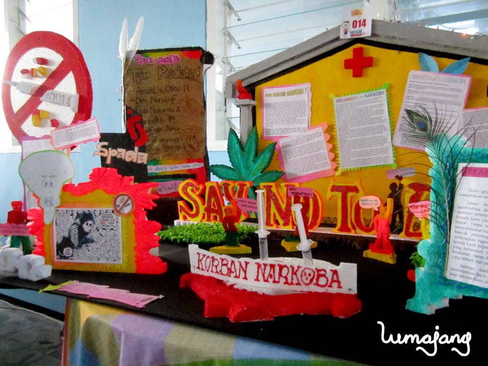 Singgah Lumajang Berkreasi dengan Mading Unik