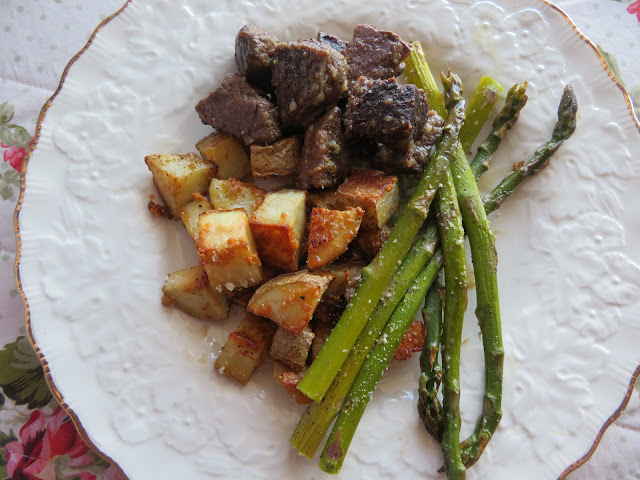 Sheet Pan Steak & Potatoes for Two