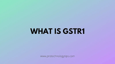 What is GSTR1