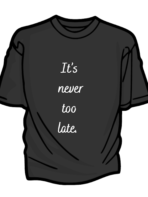 T shirt with quotes