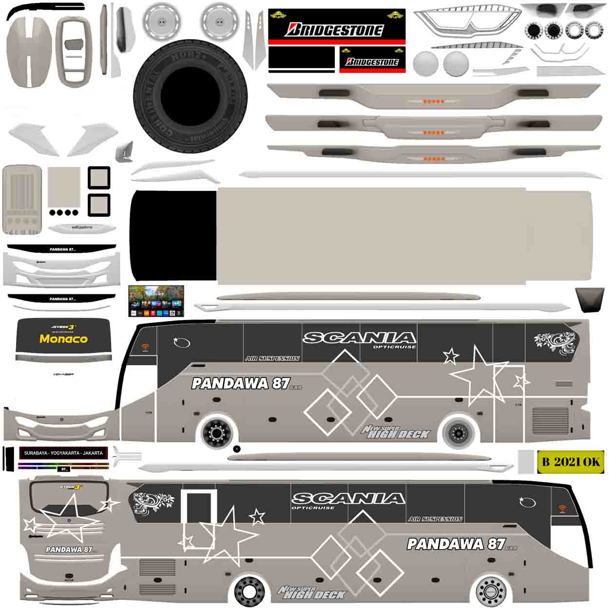 livery bussid jb3 scania k360