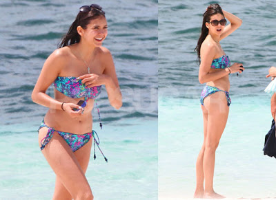 Nina Dobrev Enjoys Bikini Beach Time Far From Any Vampires