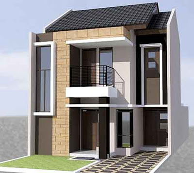 60 desain rumah minimalis 2 lantai tipe 36