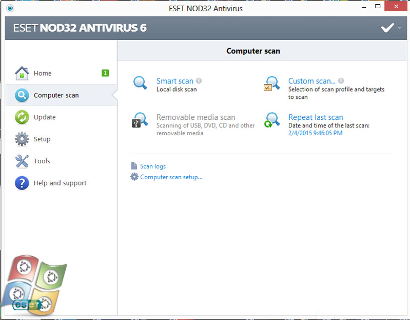 Download Antivirus Eset NOD32 Full Version