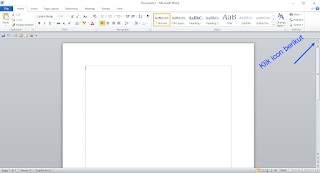 Cara Memunculkan Penggaris Pada Microsoft Word 2010