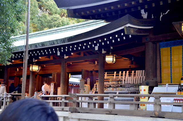 Inside the Meiji Jingu - 明治神宮