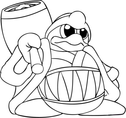 Kirby Coloring Pages on Coloring Cabin  Kirby Coloring Pages Of Nintendo Kirby