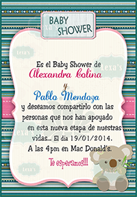 Kit Imprimible baby shower gratis