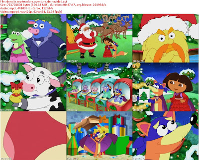 Dora La Exploradora: Aventuras De Navidad dvdrip latino