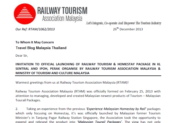 Disember 2013  Travel Blog Malaysia Thailand