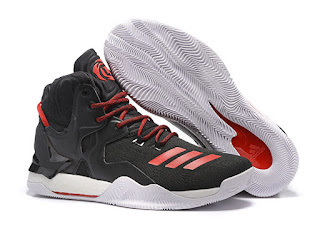 Adidas D Rose 7 Core Black Sepatu Basket Premium, harga adidas d rose 7 hitam, jual aadidas d rose 7 black, adidas rose 7 basket, 