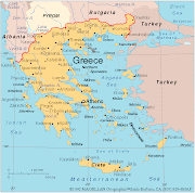 This is Greece. A small country with 11.000.000 people with big hearts! (greece map)