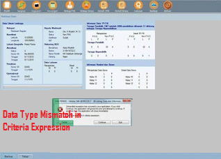 Cara Mengatasi Data Type Mismatch in Criteria Expression di Aplikasi EMIS  Cara Mengatasi Data Type Mismatch in Criteria Expression di Aplikasi EMIS