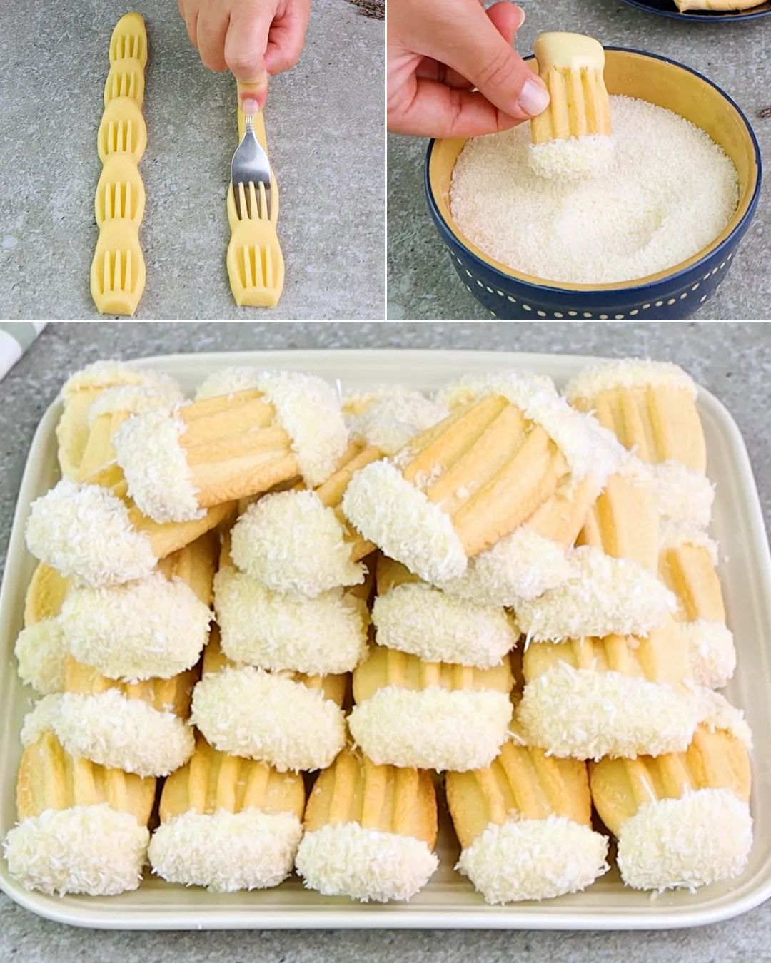 Coconut cookies