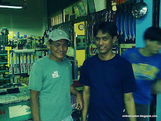 Mang Joe (my mechanic) and Orly (technician of Reys Electrical)