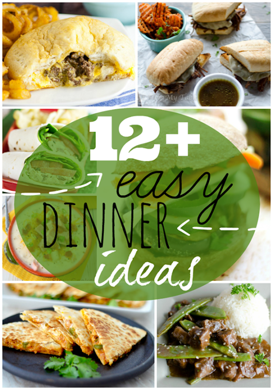 12  Easy Dinner Ideas at GingerSnapCrafts.com #dinner #recipes_thumb[1]