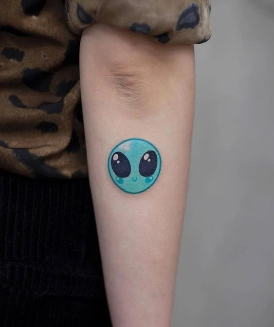 Tatuajes de Ovnis y alienígenas