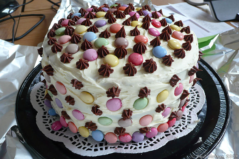 Simple Homemade Birthday Cake - littlelifeofmine.com