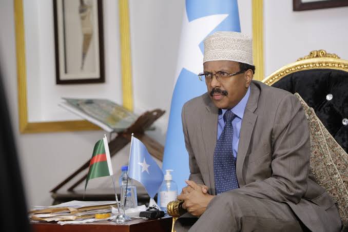 Farmajo's call for a return to dialogue and elections is a setback and he is looking forward to extending his term.