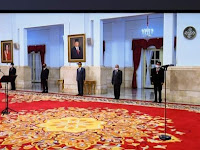 Presiden Jokowi Lantik Muhammad Syafruddin Jadi Ketua MA di Istana Negara 