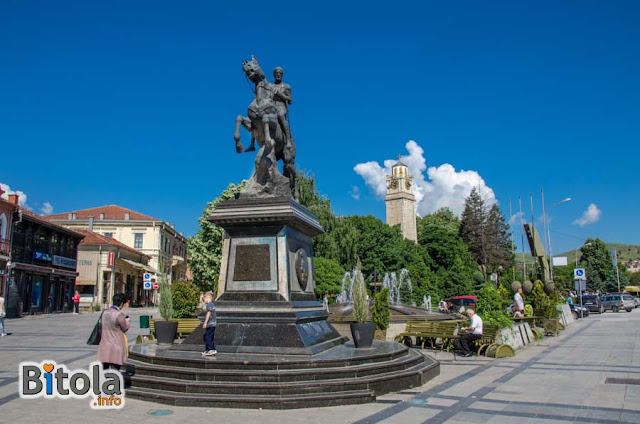 Magnolia square - Bitola city center, Macedonia