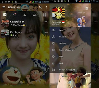 Download BBM Mod Change Background with Doraemon v3.1.0.13