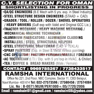 Large Job Opportunities for Oman