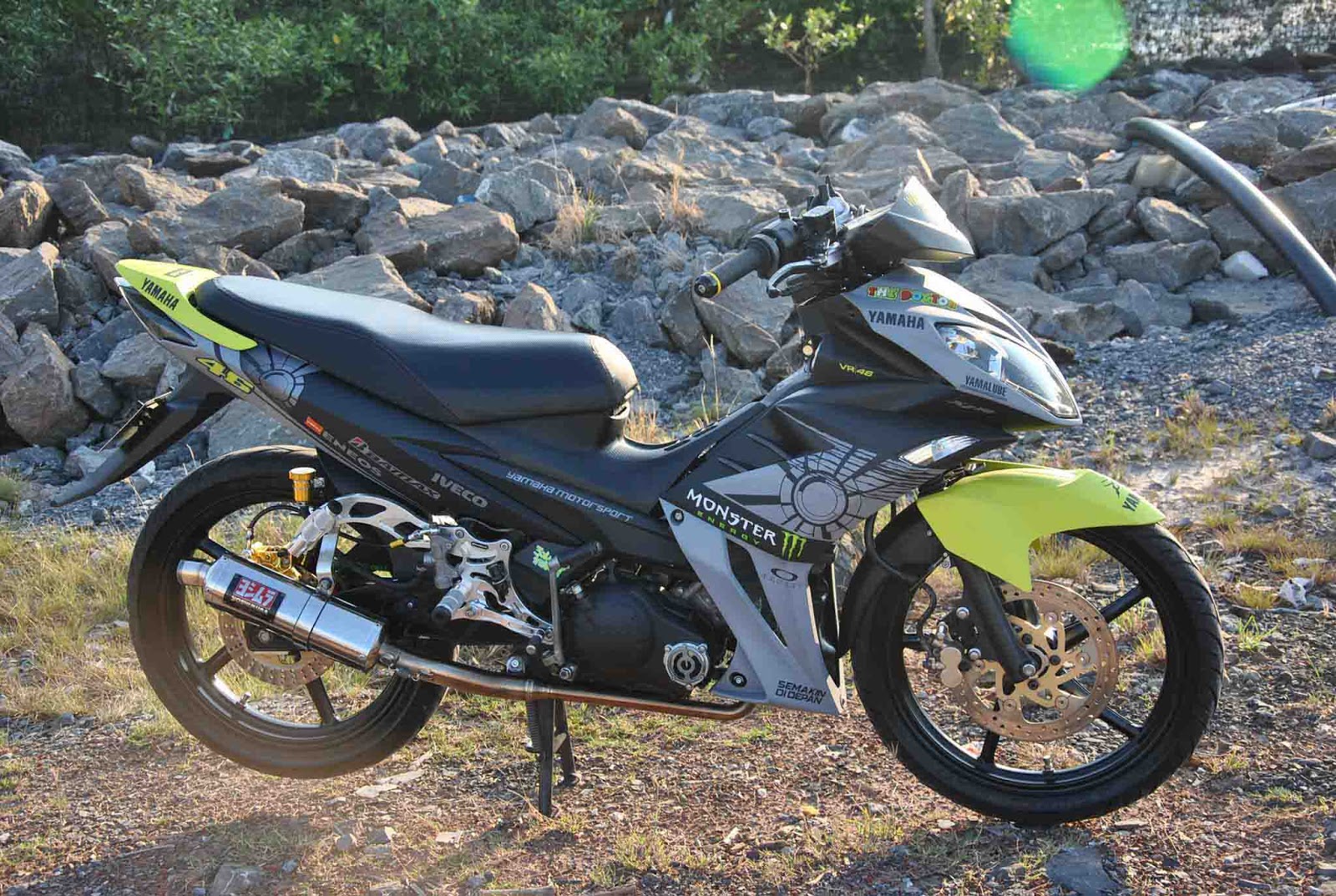 Koleksi Modifikasi Motor Jupiter Mx 135 Lc Terbaru Pojok Otomania