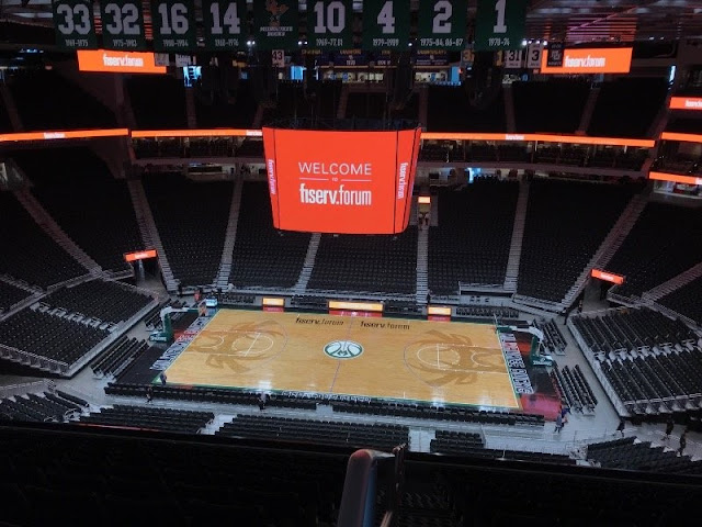 fiserv forum seating chart view, Tour the new Fiserv Forum with the MKE Misfits Milwaukee from Fiserv forum seating view