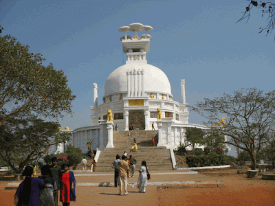 Dhouli stupp, buddha temple bhubaneswar odisha by subhendu