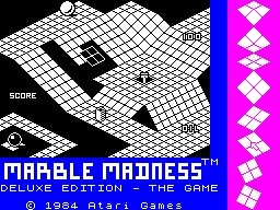 ZX Spectrum Games Marble Madness